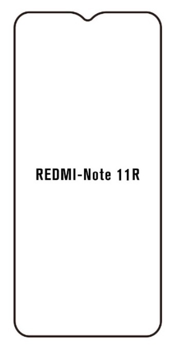 Hydrogel - Privacy Anti-Spy ochranná fólie - Xiaomi Redmi Note 11R