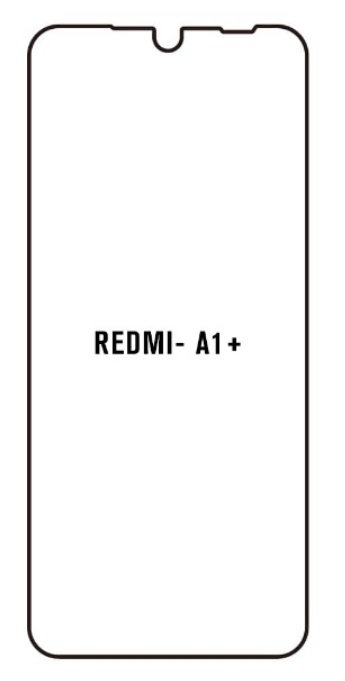 Hydrogel - Privacy Anti-Spy ochranná fólie - Xiaomi Redmi A1+ (A1 Plus)