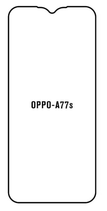 Hydrogel - matná ochranná fólie - OPPO A77s