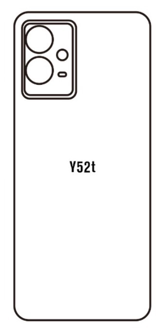 Hydrogel - zadní ochranná fólie - Vivo Y52t