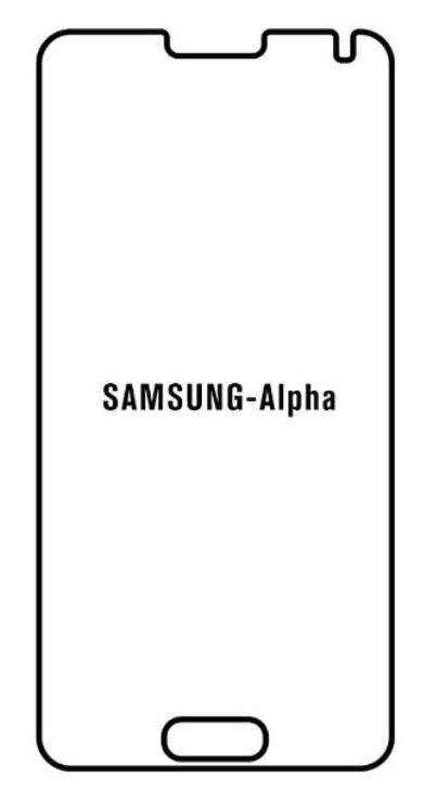 Hydrogel - ochranná fólie - Samsung Galaxy Alpha