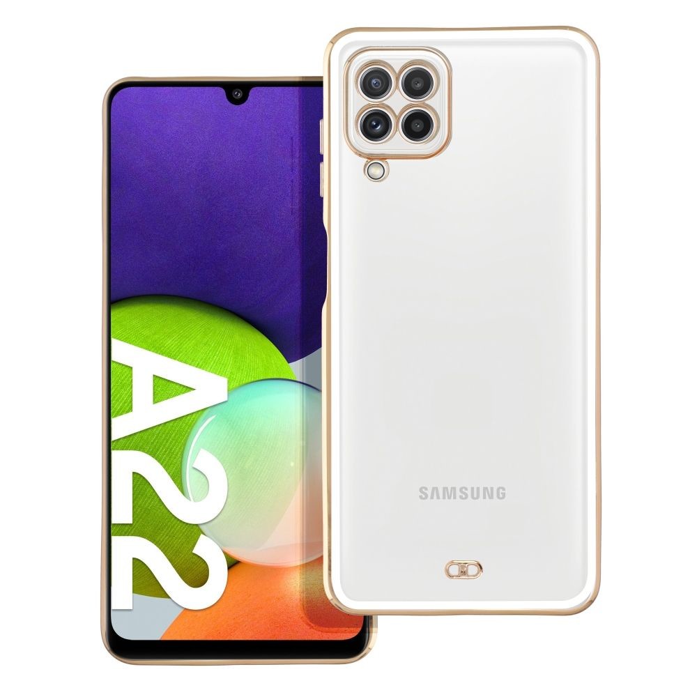 Forcell LUX Case  Samsung Galaxy A22 4G bílý