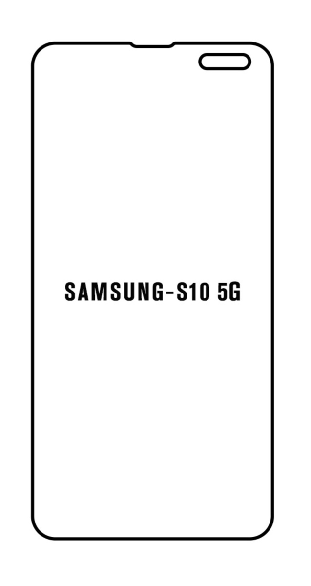 Hydrogel - ochranná fólie - Samsung Galaxy S10 5G G977 (case friendly)