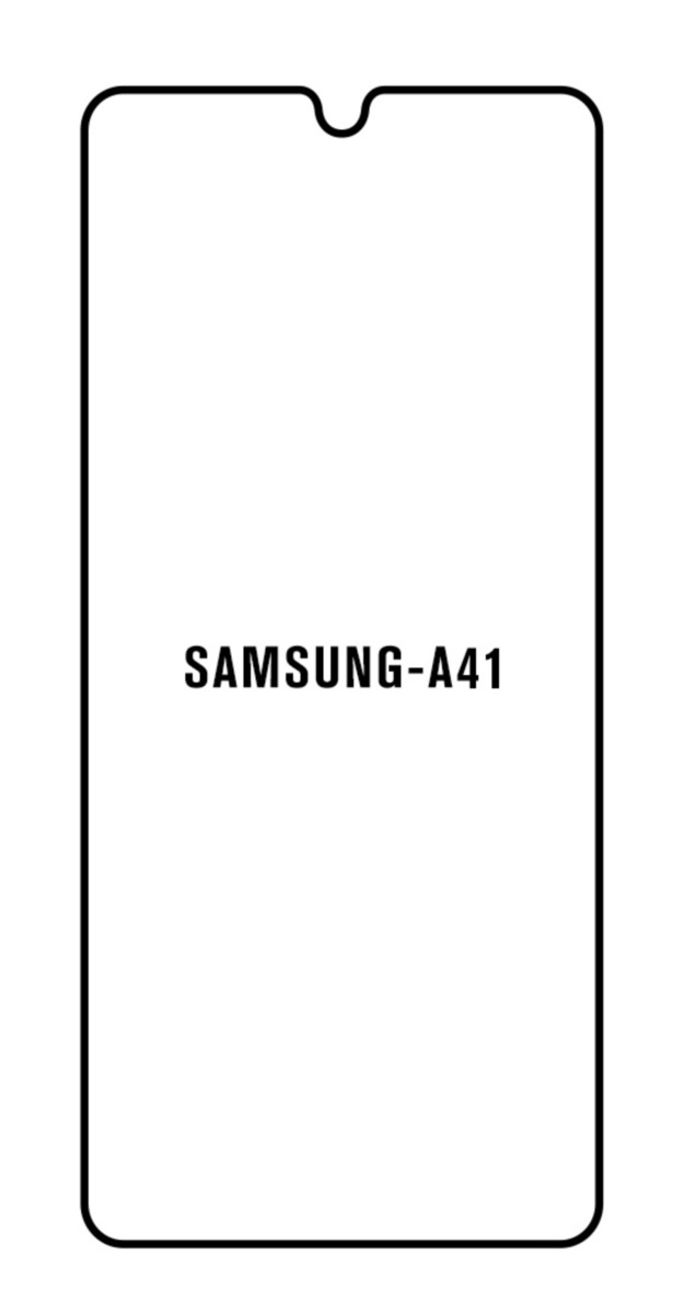 Hydrogel - ochranná fólie - Samsung Galaxy A41 (case friendly)