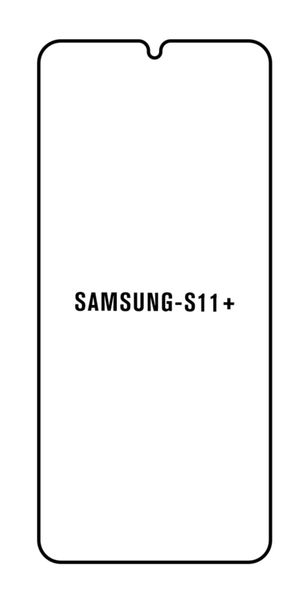 Hydrogel - ochranná fólie - Samsung Galaxy S11+ (case friendly)