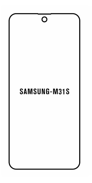 Hydrogel - ochranná fólie - Samsung Galaxy M31s (case friendly)