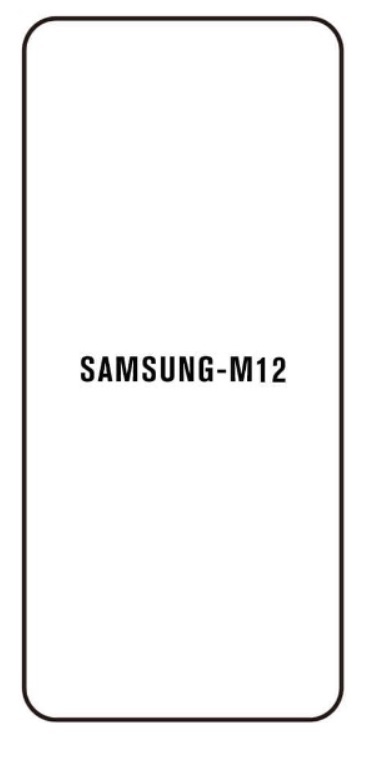 Hydrogel - ochranná fólie - Samsung Galaxy M12 (case friendly)
