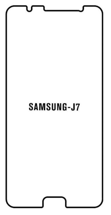 Hydrogel - ochranná fólie - Samsung Galaxy J7 2016 (case friendly)