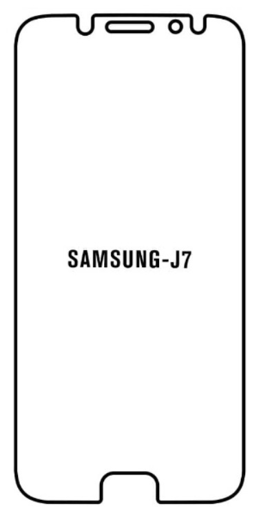 Hydrogel - ochranná fólie - Samsung Galaxy J7 2017 (case friendly)