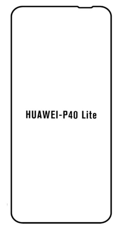 Hydrogel - ochranná fólie - Huawei P40 Lite (case friendly)