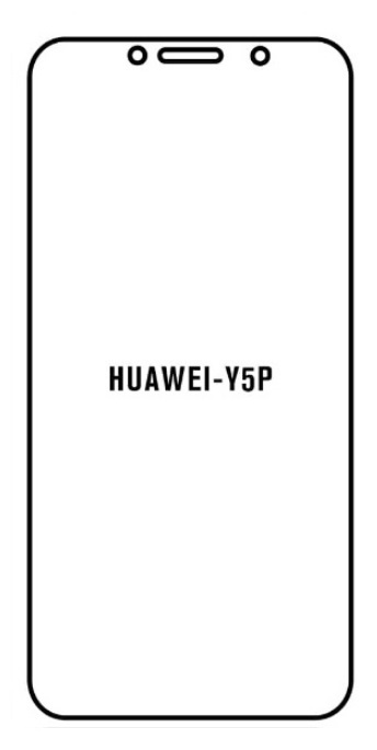 Hydrogel - ochranná fólie - Huawei Y5p (case friendly)