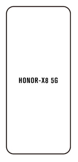 Hydrogel - ochranná fólie - Huawei Honor X8 5G (case friendly)