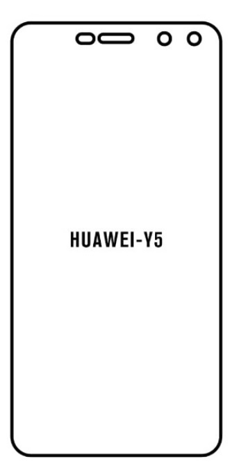 Hydrogel - ochranná fólie - Huawei Y5 2017 (case friendly)