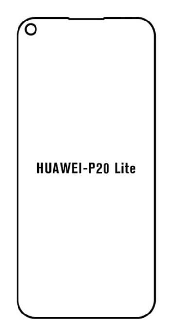 Hydrogel - ochranná fólie - Huawei P20 lite 2019 (case friendly)