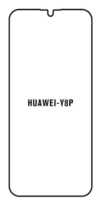 Hydrogel - ochranná fólie - Huawei Y8p (case friendly)