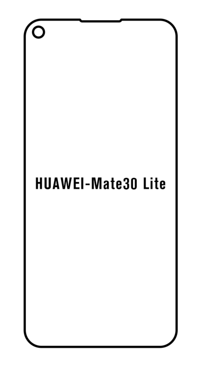 Hydrogel - ochranná fólie - Huawei Mate 30 Lite  (case friendly)