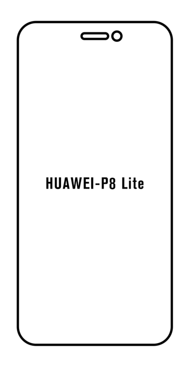 Hydrogel - ochranná fólie - Huawei P8 lite 2017 (case friendly)