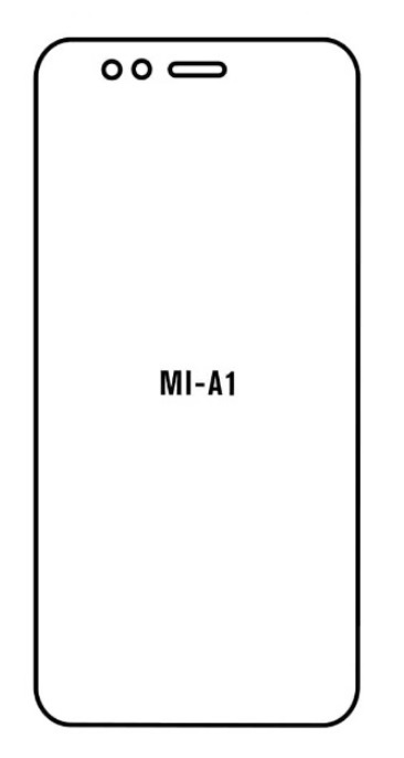 Hydrogel - ochranná fólie - Xiaomi Mi A1 (case friendly)