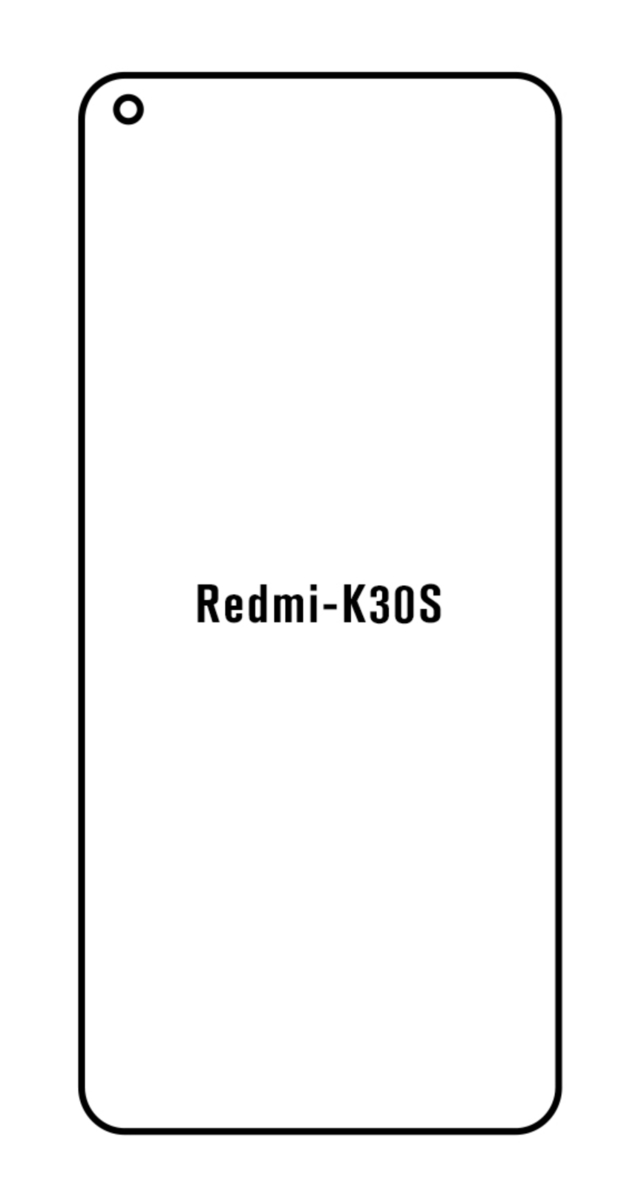 Hydrogel - ochranná fólie - Xiaomi Redmi K30s (case friendly)