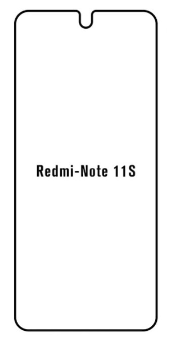 Hydrogel - ochranná fólie - Xiaomi Redmi Note 11S 5G (case friendly)