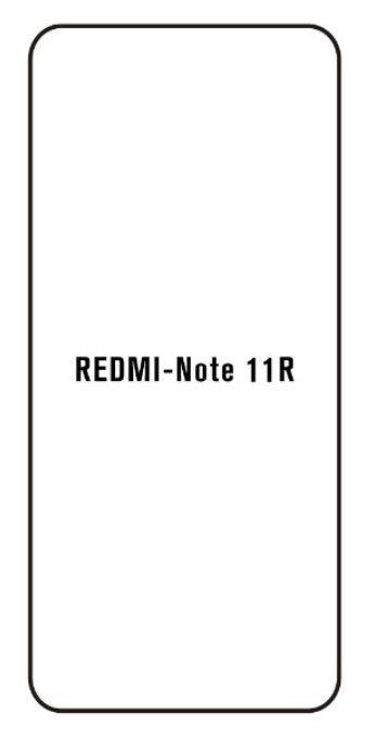 Hydrogel - ochranná fólie - Xiaomi Redmi Note 11R (case friendly)