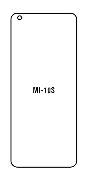 Hydrogel - ochranná fólie - Xiaomi Mi 10s (case friendly)