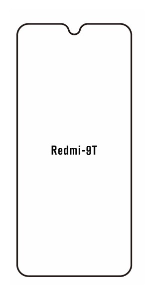 Hydrogel - ochranná fólie - Xiaomi Redmi 9T (case friendly)