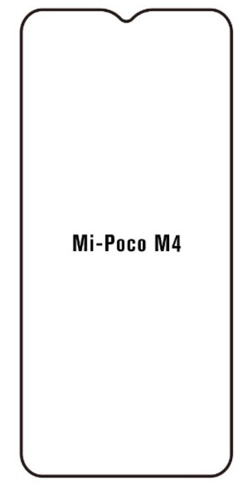 Hydrogel - ochranná fólie - Xiaomi Poco M4 5G (case friendly)