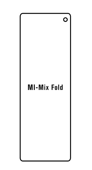 Hydrogel - ochranná fólie - Xiaomi Mi Mix Fold (case friendly)
