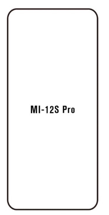 Hydrogel - ochranná fólie - Xiaomi 12S Pro (case friendly)