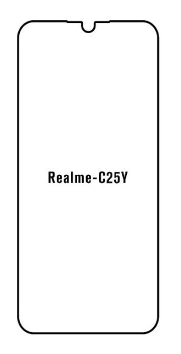 Hydrogel - ochranná fólie - Realme C25Y (case friendly)