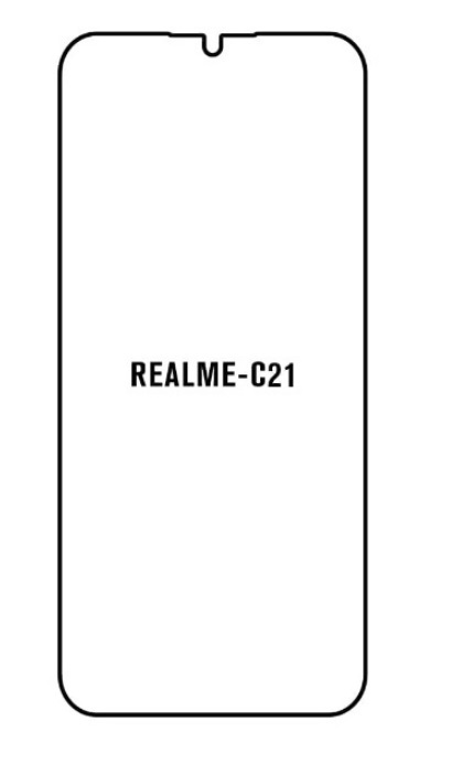 Hydrogel - ochranná fólie - Realme C21 (case friendly)