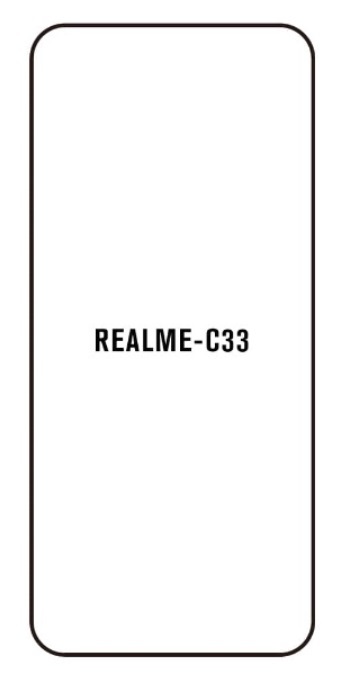 Hydrogel - ochranná fólie - Realme C33 (case friendly)