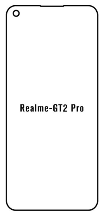 Hydrogel - ochranná fólie - Realme GT2 Pro (case friendly)
