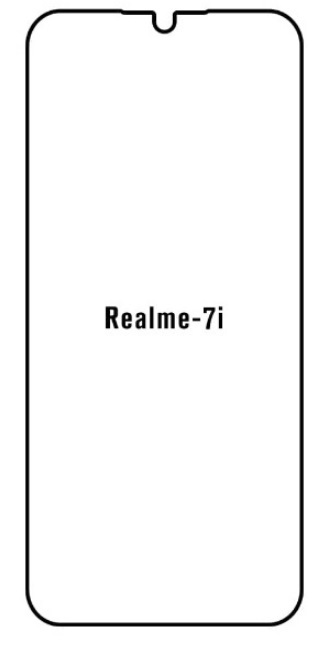 Hydrogel - ochranná fólie - Realme 7i (global version) (case friendly)