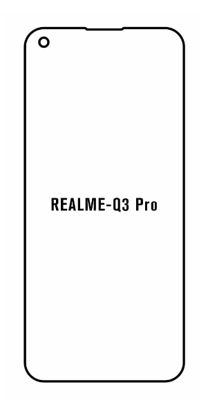 Hydrogel - ochranná fólie - Realme Q3 Pro (case friendly)