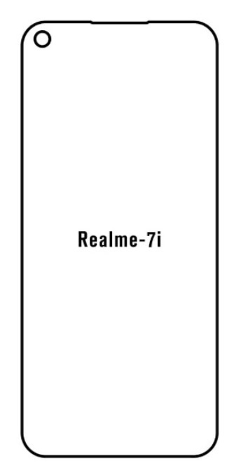 Hydrogel - ochranná fólie - Realme 7i (case friendly)