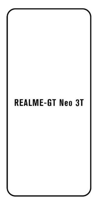 Hydrogel - ochranná fólie - Realme GT Neo 3T (case friendly)