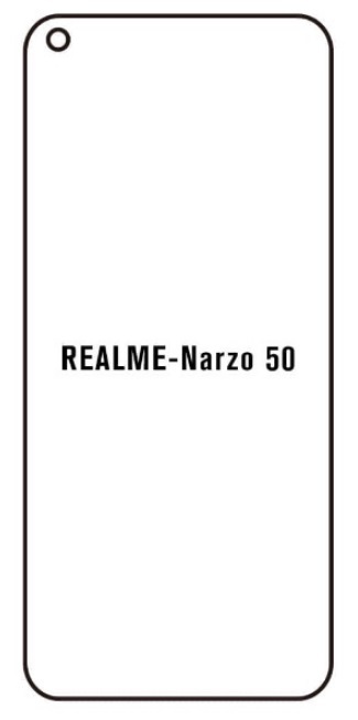 Hydrogel - ochranná fólie - Realme Narzo 50 (case friendly)