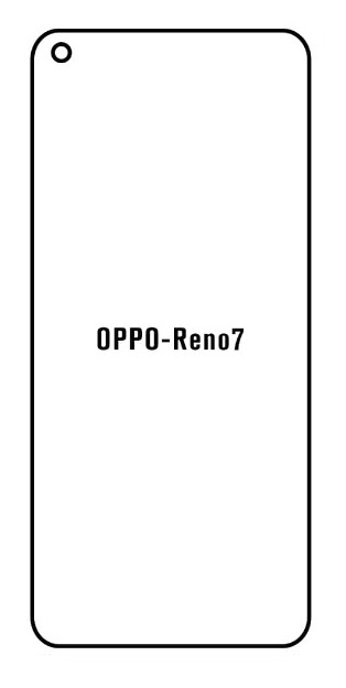 Hydrogel - ochranná fólie - OPPO Reno7 5G (case friendly)