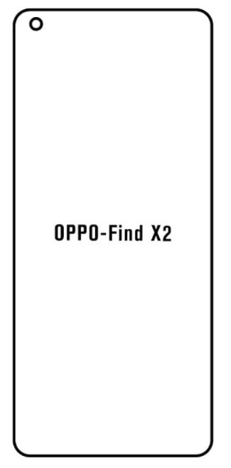 Hydrogel - ochranná fólie - OPPO Find X2  (case friendly)