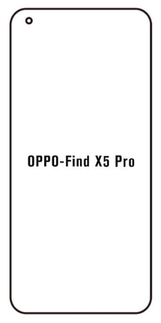 Hydrogel - ochranná fólie - OPPO Find X5 Pro (case friendly)