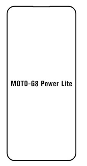 Hydrogel - ochranná fólie - Motorola Moto G8 Power Lite (case friendly)