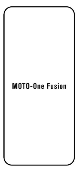 Hydrogel - ochranná fólie - Motorola One Fusion (case friendly)