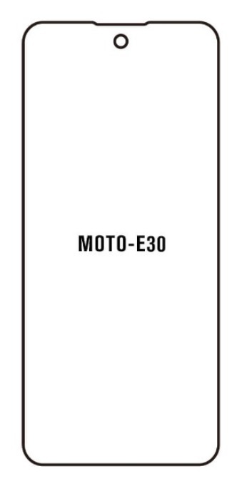 Hydrogel - ochranná fólie - Motorola Moto E30 (case friendly)