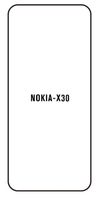 Hydrogel - ochranná fólie - Nokia X30 (case friendly)