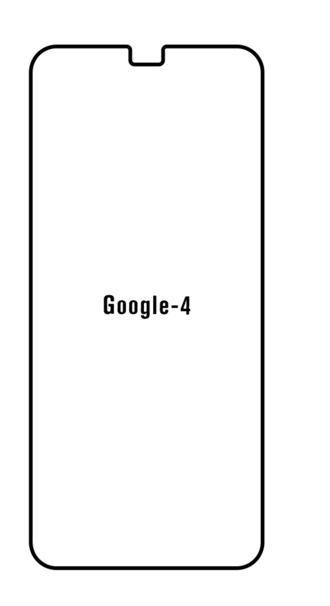 Hydrogel - ochranná fólie - Google Pixel 4 (case friendly)