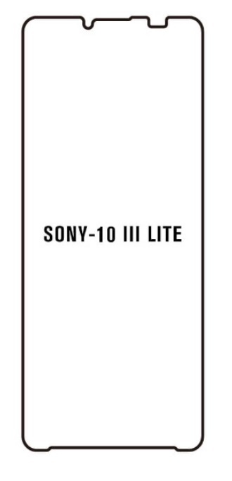 Hydrogel - ochranná fólie - Sony Xperia 10 III lite (case friendly)