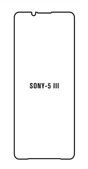 Hydrogel - ochranná fólie - Sony Xperia 5 III (case friendly)