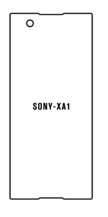 Hydrogel - ochranná fólie - Sony Xperia XA1 (case friendly)